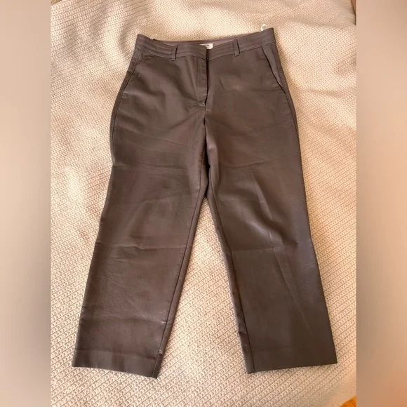 Babaton cropped vegan leather pant - Picture 2 of 12